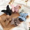 thumbnail image 5 of 6PCS Butterfly Hair Claw Clip - 2 Inch Claw Hair Clips for Women Girls Small Non-Slip Jaw Clips for Thick Hair and Strong Hold Hair, 5 of 10