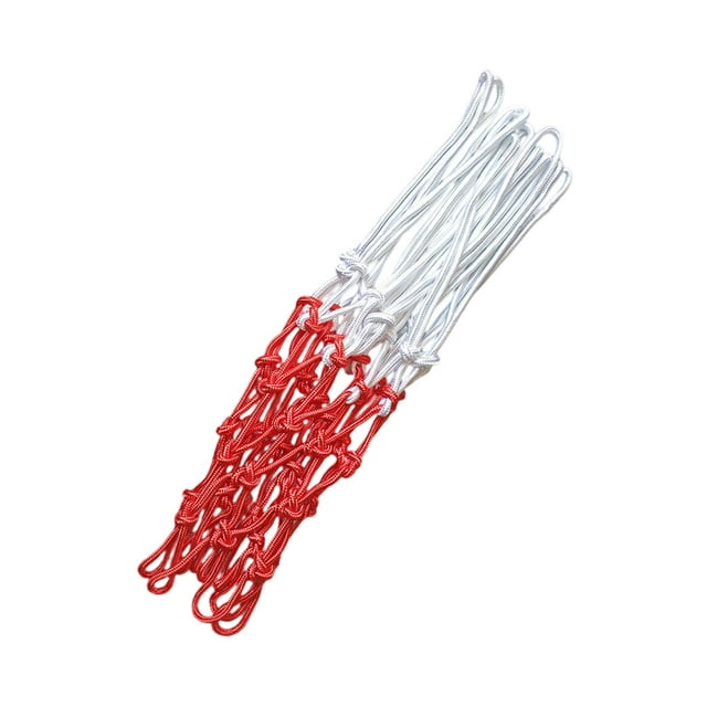 Basketball Net Net Replacement Net Mesh Heavy Duty Sun Protective Basketball Rim for Teen Braided Basketball Supplies Basketball Hoop Sports Round Rope Dia 5.5mm