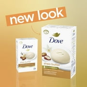 Dove Beauty Bar Womens Bath Soap Shea Butter, 3.75 oz 8 Bars
