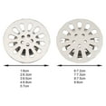 thumbnail image 5 of Joernso Reusable Drain Cover Easy Installation Stainless Steel Deodorization Round Hair Strainer for Daily Use, 5 of 8