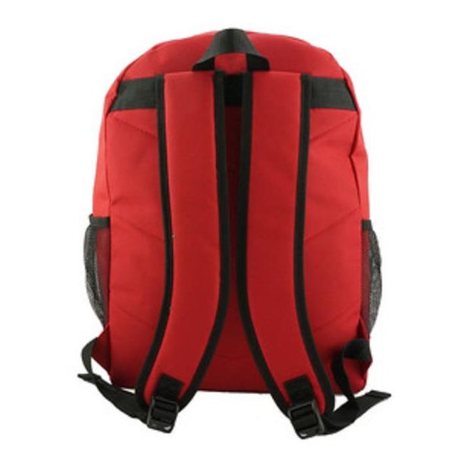 Sac à Dos Scolaire Multi-Poches 17.5 Po, Marine