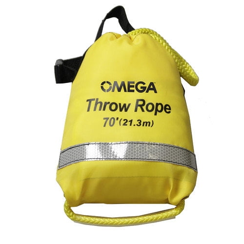 Flowt 42900 Rescue Throw Rope, Polypropylene 50 ft. Orange