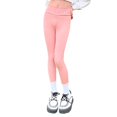 thumbnail image 4 of Gyratedream Girls Gym Workout Yoga Pant Kids High Waist Casual Tights Athletic Leggings for Toddler, 4 of 7