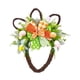 thumbnail image 3 of Corona de Pascua,Corona de huevos de Pascua con lazo interior al aire libre,Corona de puerta delantera adorno colgante vacaciones,Corona de primavera Decoración de Pascua Fiesta del, 3 of 8