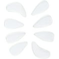 thumbnail image 1 of HUGFEGWE Guzheng Finger Picks, Silicone Polymer Guzheng Nail Covers 8Pcs Easy To Fine Workmanship Delicate for Replacement(Transparent Color) CJB91-45834, 1 of 9