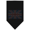 thumbnail image 1 of British Flag Rhinestone Bandana Black Large, 1 of 1
