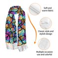 thumbnail image 3 of Shawl Wraps for Women - Colored Glass1 Oversized Fall Winter Fashion Blanket Scarf for Women, 3 of 6