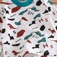 thumbnail image 5 of HFHAPW Boys Girls Pajamas Pjs Toddler 2 Piece Sleepwear Kids Clothes Set Long Sleeve Fall Winter Set, 5 of 6
