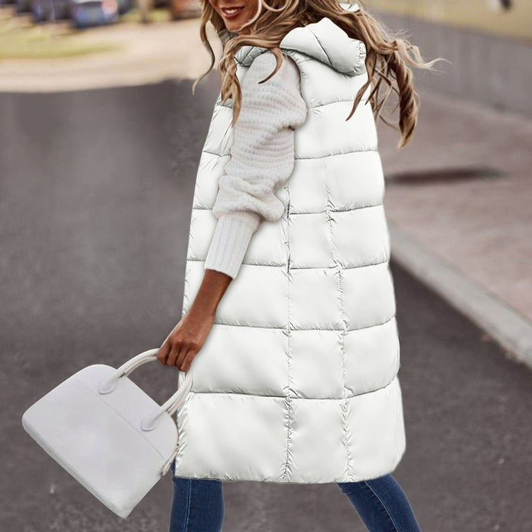 adviicd Jackets For Women Women Duster Jacket Womens Long Winter Coat Vest With Sleeveless Warm Coat Women s Outdoor Recreation Vests Winter Coats