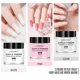 thumbnail image 2 of Líquido de cristal de 40ml con juego de polvo acrílico de 45ml, Kit de polvo acrílico transparente rosa y blanco, Kit de uñas adecuado para principiantes, 2 of 5