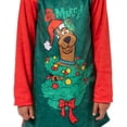 thumbnail image 3 of Scooby-Doo Matching Family Christmas Character Tree Reindeer Holiday Sleep Pajama Set Loungewear Sleepwear, 3 of 7
