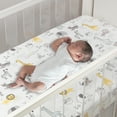 thumbnail image 3 of Lambs & Ivy Animal Jungle Soft 100% Cotton Jersey Baby Fitted Crib Sheet, 3 of 6