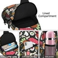 thumbnail image 4 of Minimalist Sushi Roll Shoulder Backpack Anti-Theft & Travel-Ready Crossbody Bag for Outdoor Enthusiasts & Commuters Lightweight & Stylish, 4 of 6