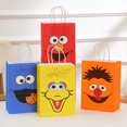 thumbnail image 2 of Decoración de fiesta de Barrio Sésamo, bolsas de regalo de fiesta de cumpleaños con temática de Elmo, suministros para Baby Shower, caja de juguetes para niños, 2 of 4