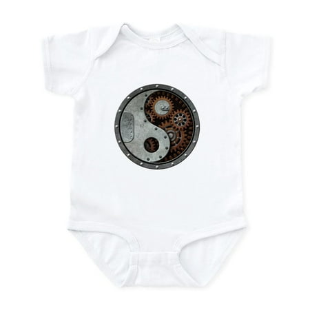

CafePress - Steampunk Yin Yang Body Suit - Baby Light Bodysuit Size Newborn - 24 Months