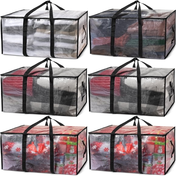 ClearSpace Oversized Moving Bags or Storage Bag &acirc; Large Moving Boxes with Backpack Straps, Zippers & Handles &acirc; Heavy-Duty Pa