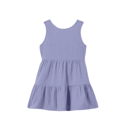

Cat & Jack Toddler Girl s Tiered Tank Dress - Vintage Violet