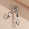 thumbnail image 1 of Elf Ear Cuff Earring Clip Pendientes Ear Clip Jewelry Earcuff Creative para Boda Cosplay Party Mujeres Niñas - Izquierda Plata Izquierda Plata Hembra Yinane Envoltura para la oreja, 1 of 8