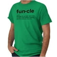 thumbnail image 3 of Funcle Fun Uncle Definition Cool Men's Big & Tall Crewneck Graphic Tee Brisco Brands 2X, 3 of 5