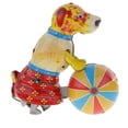 thumbnail image 1 of El Enrollador Para Perros Empuja forma forma Colección De Regalos De Juguetes De Hojalata Con Reloj Retro, 1 of 8