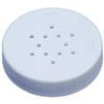 thumbnail image 5 of Plastic Replacement Lids for Golden Harvest Salt & Pepper Shaker Jars (6-Pack/White), 5 of 5