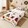 thumbnail image 2 of Erosebridal Christmas Cats Twin Comforter Sets 2pcs,Merry Holiday Bedding Set,Multi,Reversible,1 Comforter and 1 Pillowcase, 2 of 6