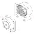 thumbnail image 2 of Bronco Products AC-12002J End Housing Clutch Assembly for Bronco 2500/3000lb. Winches, 2 of 2