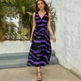 thumbnail image 5 of Animal Print Patterns Sleeveless Dress Woman Fashion Long Dresses Women's Summer Suit Dress 2025, 5 of 7