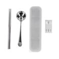 thumbnail image 2 of Juego de cubiertos reutilizables, juegos de cubiertos de apariencia exquisita, juegos de cubiertos de cocina, juego de cubiertos de durabilidad extendida, 2 of 8
