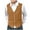 Yellow, variant on Fancifize Retro Boys Western Vest Suede Cowboy Style Button up Vest Casual Waistcoat for Kids Boys Slim Fit Suit Vest Dress 3-12Y