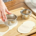 thumbnail image 3 of HULISEN Stainless Steel Round Cookie Biscuit Cutter Set, 11 Circle Donut Doughnut Cutter, Baking Ring Molds for Mini Cake, Scone, Pastry, Cooking, Gift Package, 3 of 7