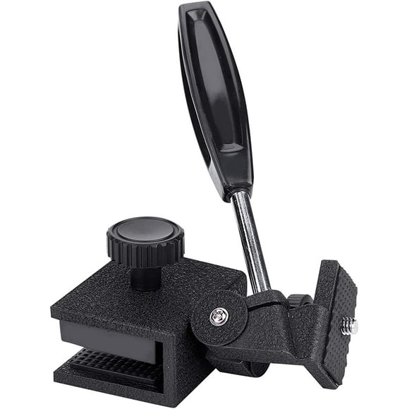 ERDS-Car Window Mount Holder for Camera Telescopes, Adjustable Vehicle Car Window Mount with 1/4" Thread, Handle, Non‑Slip Pad for Spotting Scopes, Video Record, Night Vision