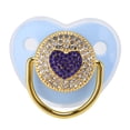 thumbnail image 2 of Chupete para bebé recién nacido, chupete de silicona con forma de corazón, chupete suave, probado y confiable, 2 of 14