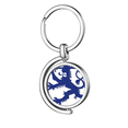 thumbnail image 1 of Finland National Emblem Country Symbol Rotating Keychain Metal Keyring Holder, 1 of 2