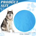 thumbnail image 2 of 36 Inch Cooling Mat for Dogs Pet Summer Self Cooling Pad for Medium Large Dog Washable Blanket Sleeping Cool Breathable Portable Bed for Indoor Outdoor Pet Cat, 2 of 5