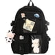 thumbnail image 1 of Mochila. Mochila escolar japonesa kawaii con colgante. Mochila pequeña. Suministros escolares, 1 of 5