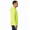 thumbnail image 4 of Gildan Men's Full-Zip Safety Hoodie, Hi-Vis Green Warm Zip Jacket Hooded Sweatshirt, 2 Pack, 3XL, 4 of 5