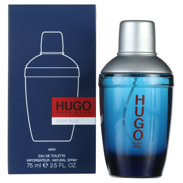 HUGO BOSS Hugo Dark Blue Eau de Toilette, Cologne for Men, 2.5 oz ...