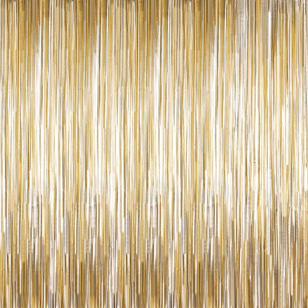 4 paquetes de fondos para fotomatón, cortinas de aluminio, cortinas de fondo de oropel metálico, cortinas de flecos para puertas
