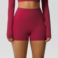 thumbnail image 2 of Women's High Waisted Biker Shorts with Pockets Stretchy Workout Yoga Legging Shorts, 2 of 8