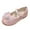 Pink, variant on Ccpelsie Girls Mary Jane Dress Shoes Toddler Little Kids Ballet Flats Flower Girls Princess School Shoes(White,10)