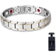thumbnail image 1 of Pulsera magnética de acero inoxidable con función de salud y yoga., 1 of 3