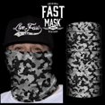 thumbnail image 1 of Grey  Camo Neck Gaiter- *Now with Sewn Edges*, 1 of 1