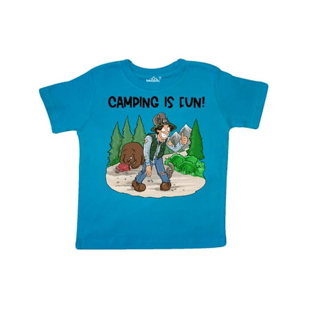 

Inktastic Camping is Fun! Gift Toddler Boy or Toddler Girl T-Shirt