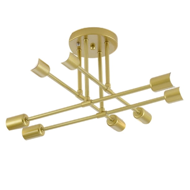 Lámpara de techo empotrada, accesorio de iluminación, decoración para el Oro Zulema Lámpara de techo