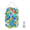 Wdftyju Bricolaje diamante pintura colgante Navidad flor corona puerta decoración (YH09) Wdftyju 5np7av3ee5qs5rv2D09