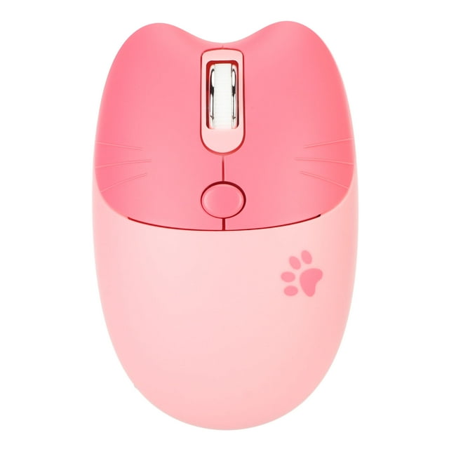 Cat Mouse, 2.4G Cute Mouse, Kawaii Mouse, Lightweight Soundless Mouse, Portable 3 Levels DPI Mouse, with USB Receiver, for M3 Laptop Computor
