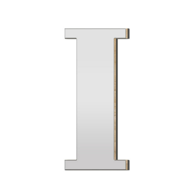 3D Acrylic Large Letter Wall Decals Self Home Modern Alphabet Logo Art For DIY Interior Design