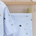 thumbnail image 7 of Gubotare Winter Pajamas for Toddler Girls Girls Pajamas - Soft PJs for Kids - Matching, Long Sleeve Toddler Pajamas for Girls 0 3 Months (Blue,0-3 Months), 7 of 7