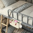 thumbnail image 5 of TIELUTT Overbed Storage Caddy Hanging Organizer Linen Storage Bags with Zipper Organization and Storage Bedroom Storage Closet Laundry Room Organization and Storage Baby Organizers and Storage Drawer, 5 of 5